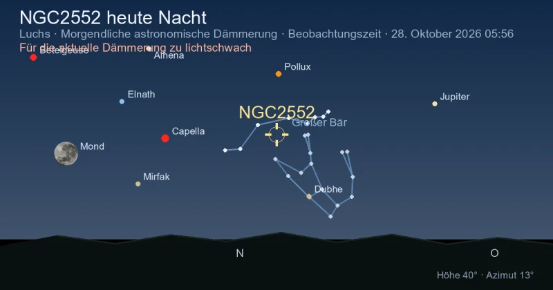 NGC2552 heute Nacht