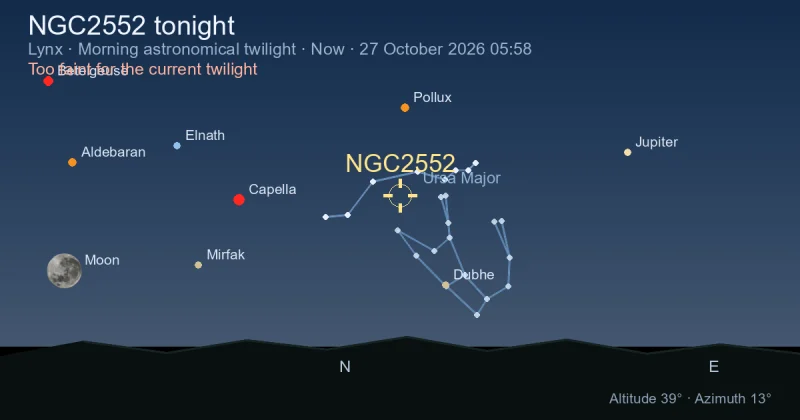 NGC2552 tonight