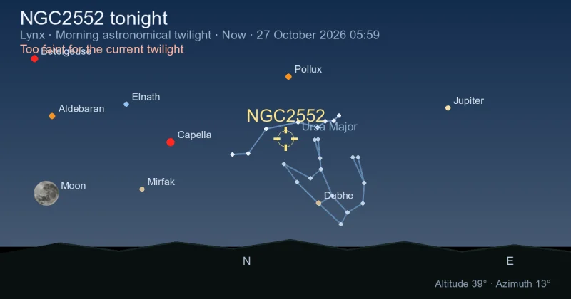 NGC2552 tonight