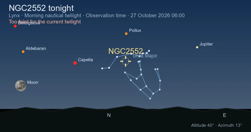 NGC2552 tonight