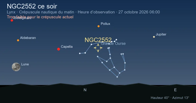 NGC2552 ce soir
