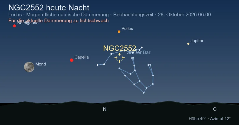 NGC2552 heute Nacht
