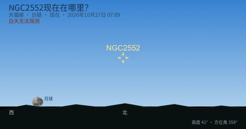 NGC2552现在在哪里?
