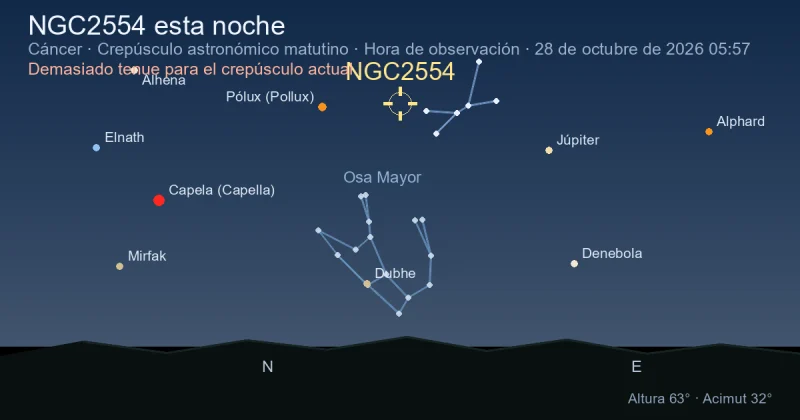 NGC2554 esta noche