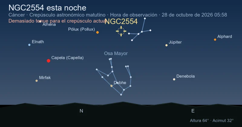 NGC2554 esta noche