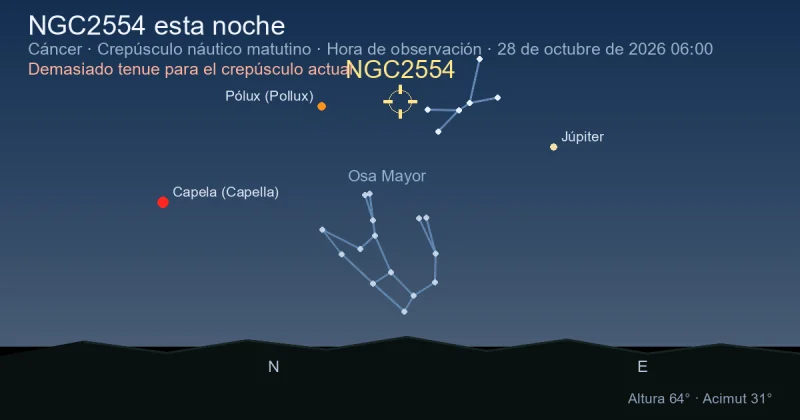 NGC2554 esta noche