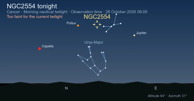 NGC2554 tonight