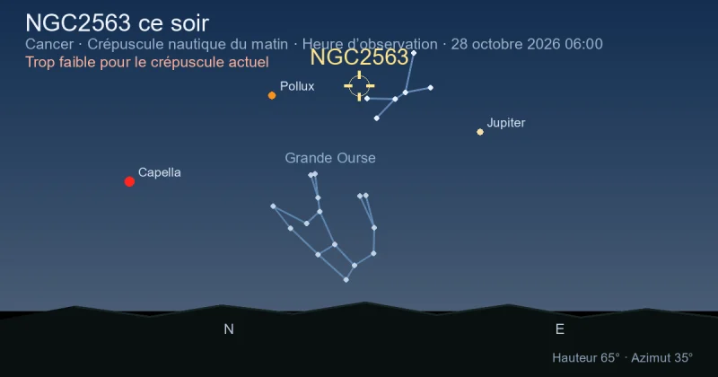 NGC2563 ce soir