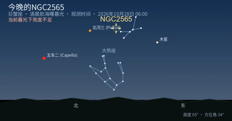 今晚的NGC2565