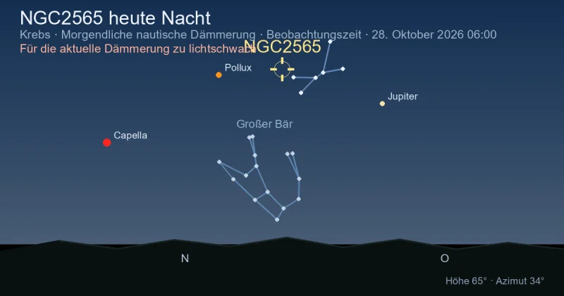 NGC2565 heute Nacht
