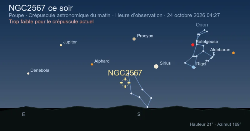 NGC2567 ce soir