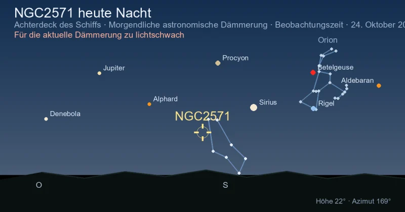 NGC2571 heute Nacht