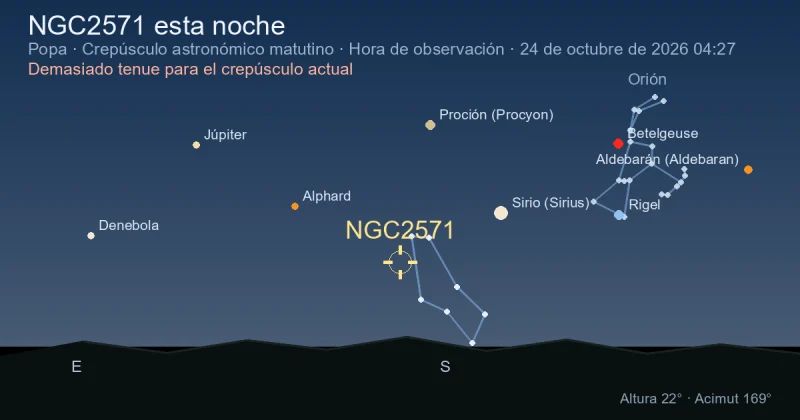 NGC2571 esta noche