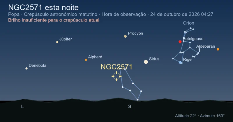 NGC2571 esta noite