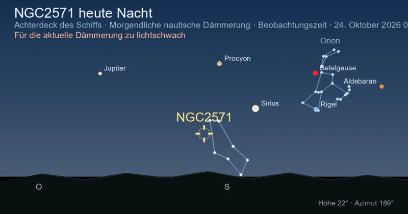 NGC2571 heute Nacht