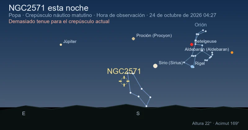 NGC2571 esta noche