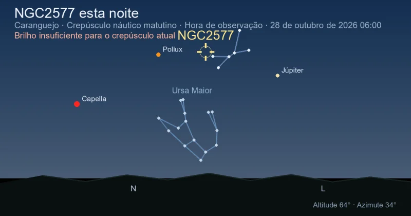NGC2577 esta noite