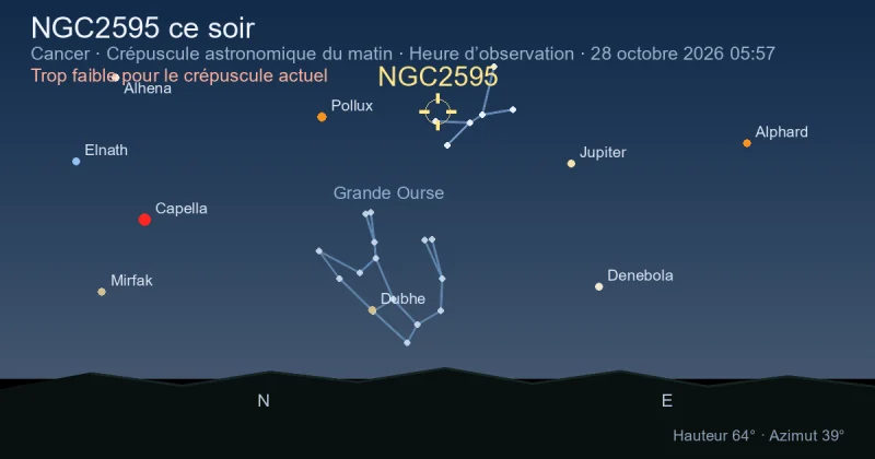NGC2595 ce soir