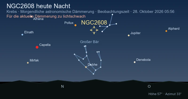 NGC2608 heute Nacht