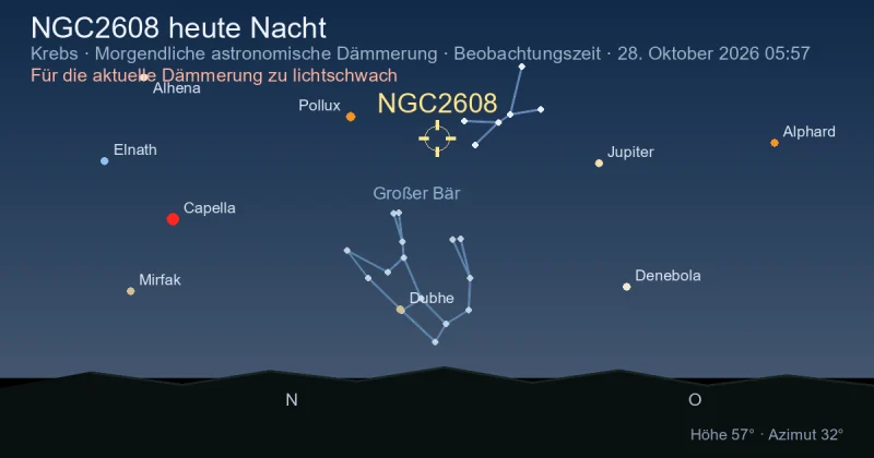 NGC2608 heute Nacht