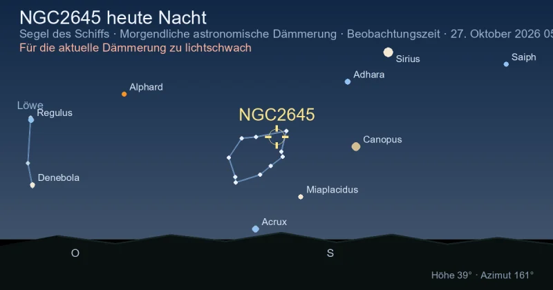 NGC2645 heute Nacht