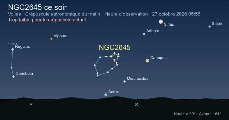 NGC2645 ce soir