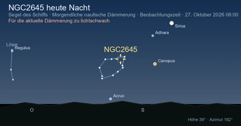 NGC2645 heute Nacht