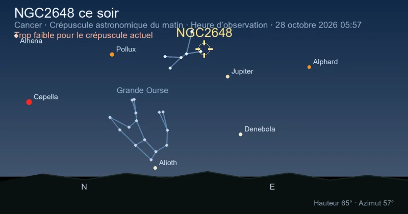 NGC2648 ce soir