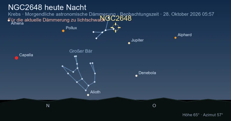 NGC2648 heute Nacht