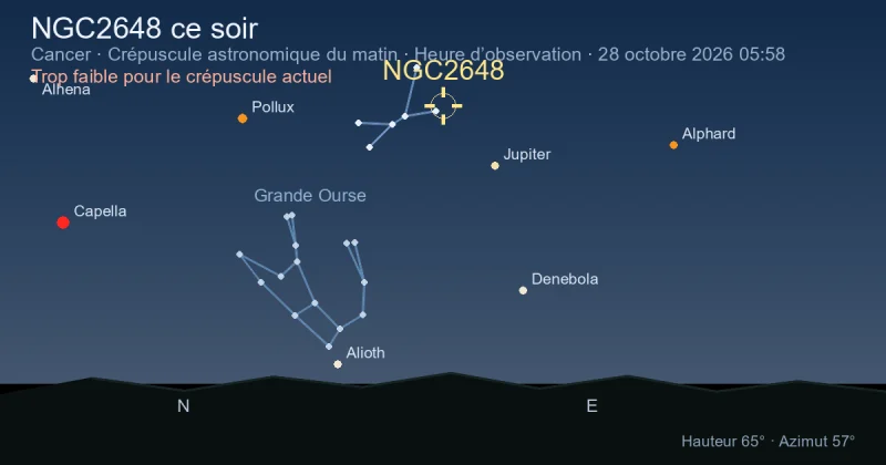 NGC2648 ce soir