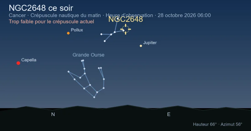 NGC2648 ce soir