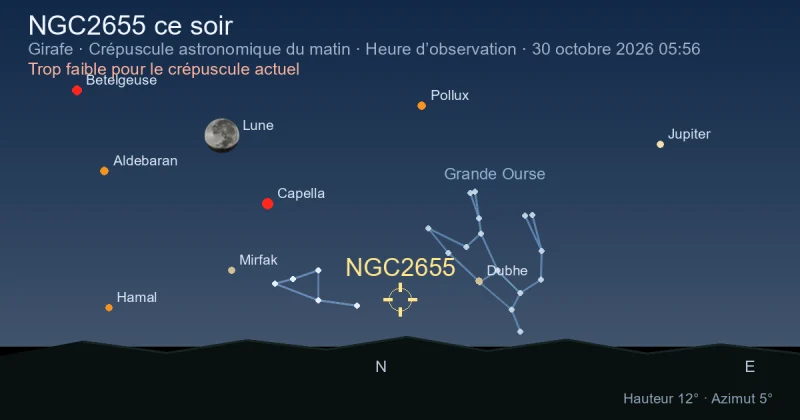 NGC2655 ce soir