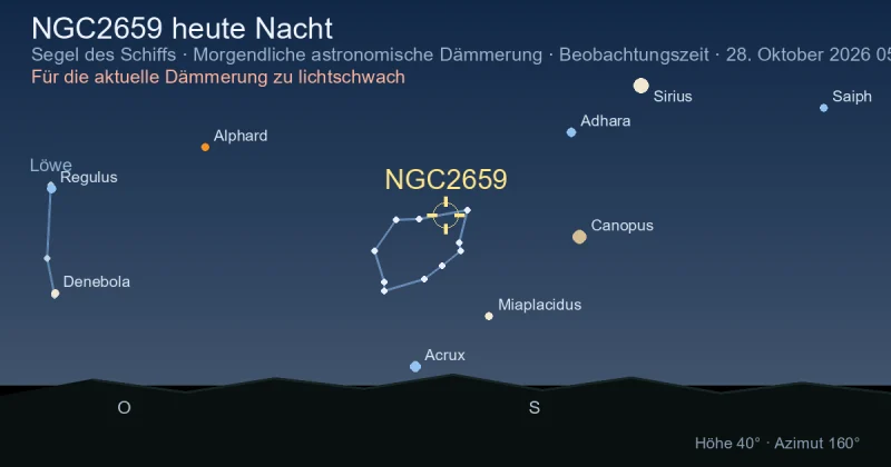 NGC2659 heute Nacht