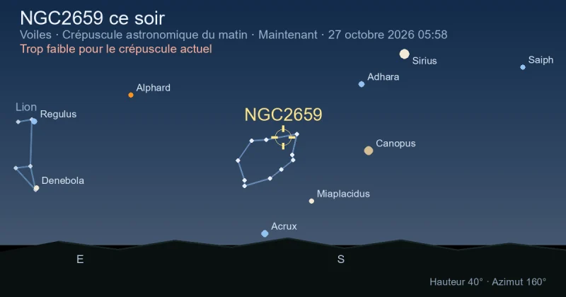 NGC2659 ce soir