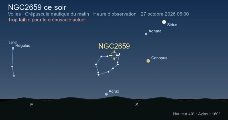NGC2659 ce soir