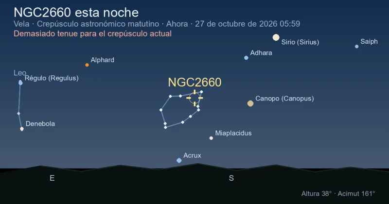 NGC2660 esta noche