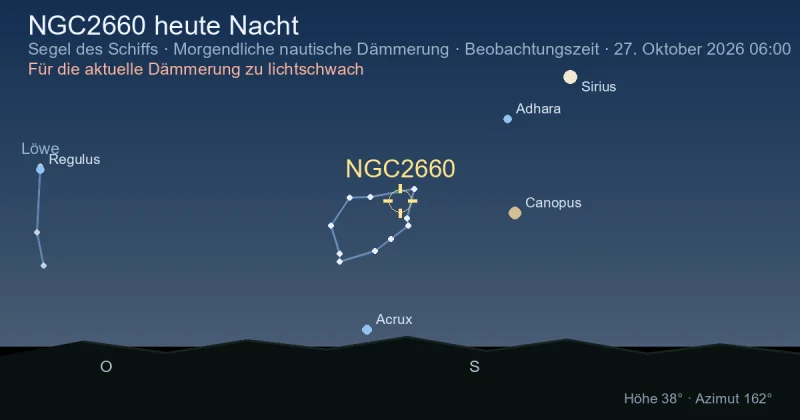 NGC2660 heute Nacht