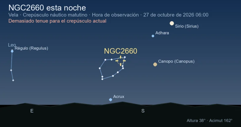 NGC2660 esta noche