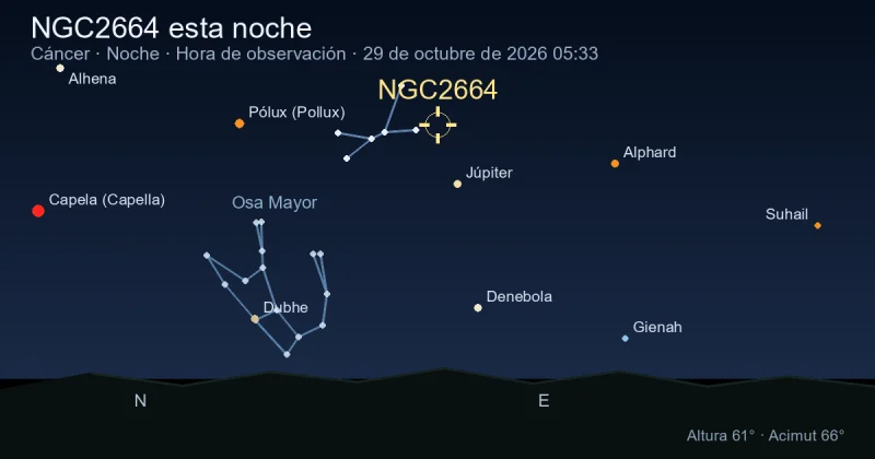 NGC2664 esta noche
