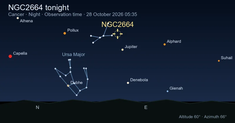 NGC2664 tonight
