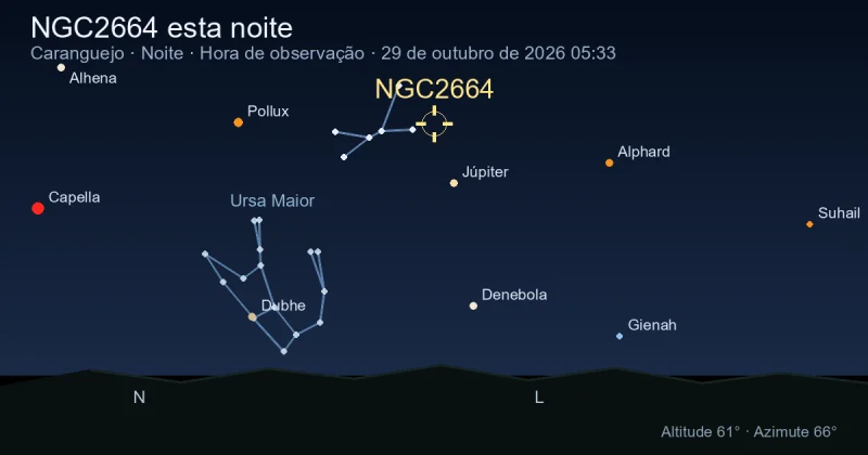 NGC2664 esta noite