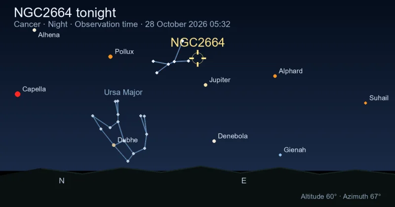 NGC2664 tonight