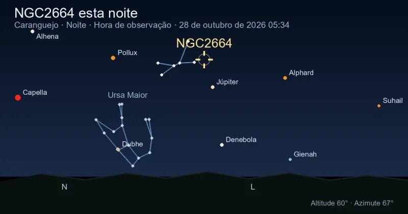 NGC2664 esta noite