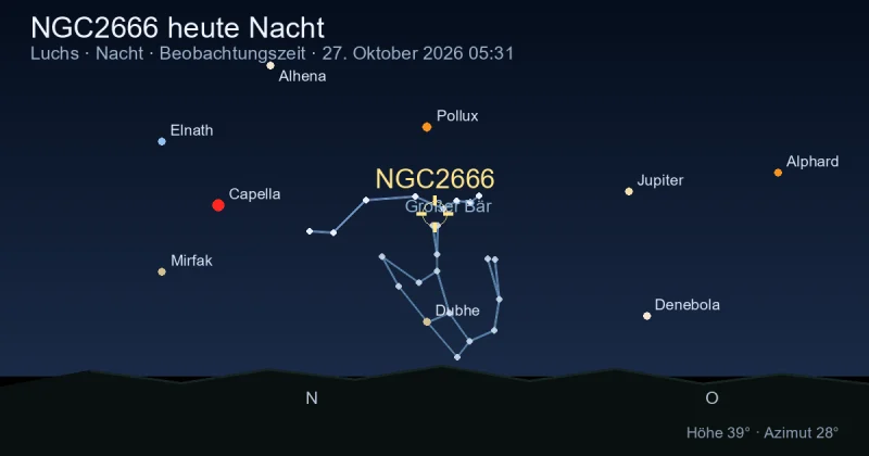 NGC2666 heute Nacht