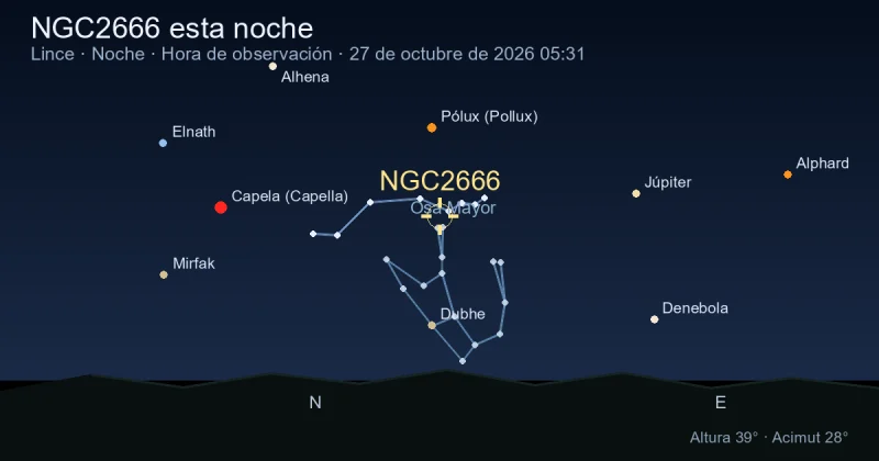 NGC2666 esta noche