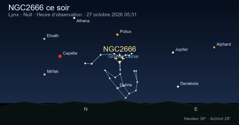 NGC2666 ce soir