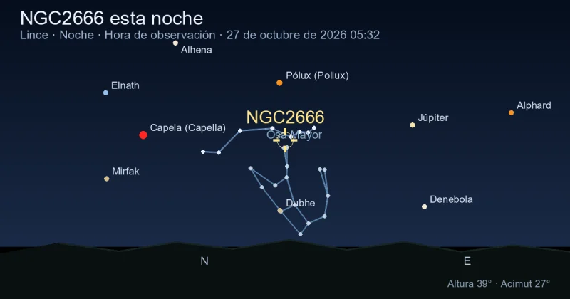 NGC2666 esta noche