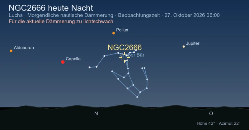 NGC2666 heute Nacht