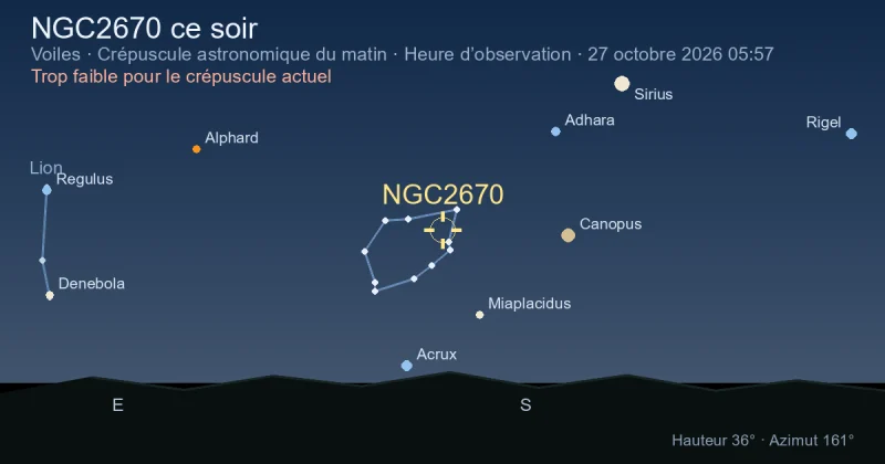 NGC2670 ce soir