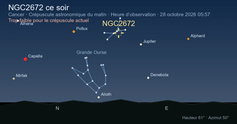 NGC2672 ce soir